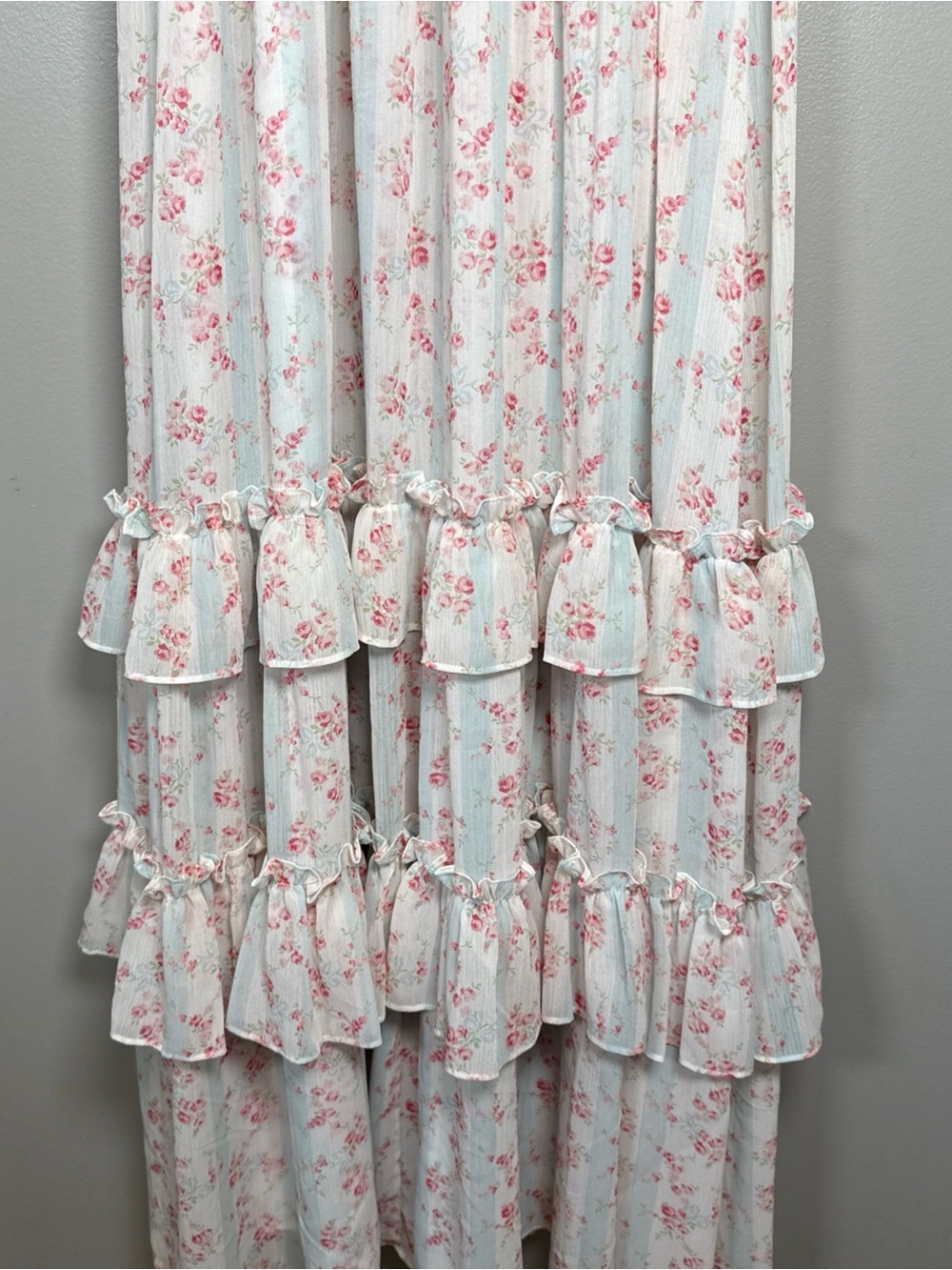 Needle & Thread Molly Blossom Maxi Dress Size 6 Floral Cottagecore Flowy - Picture 4 of 13